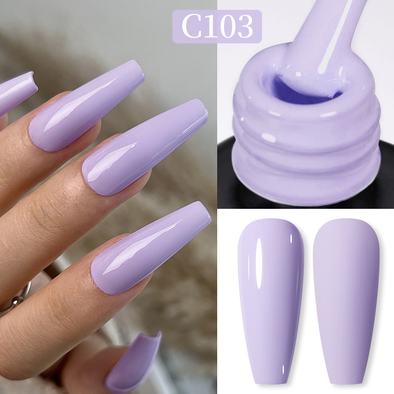 Born Pretty Pro UV/LED HEMA FREE gél lakk 15 ml - C103 - Lavender Gray
