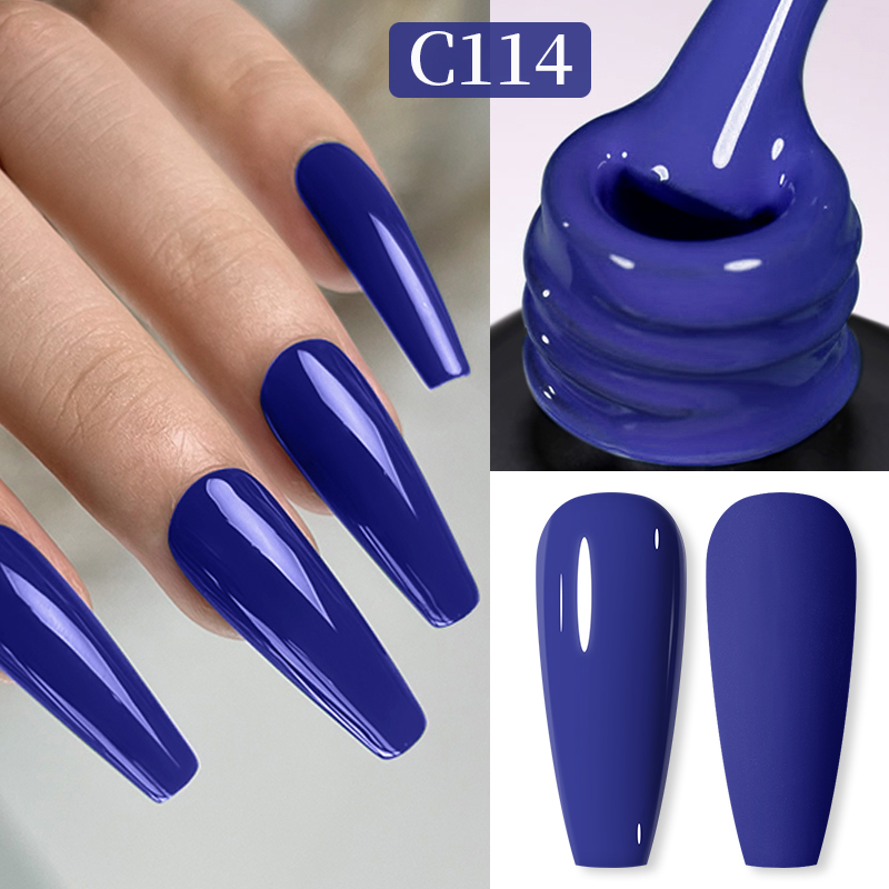 Born Pretty Pro UV/LED HEMA FREE gél lakk 15 ml - C114 - Dark Sapphire
