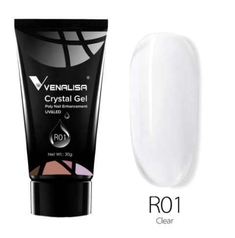 VENALISA Crystal Gel - poly gél - 30g No.R01 Clear
