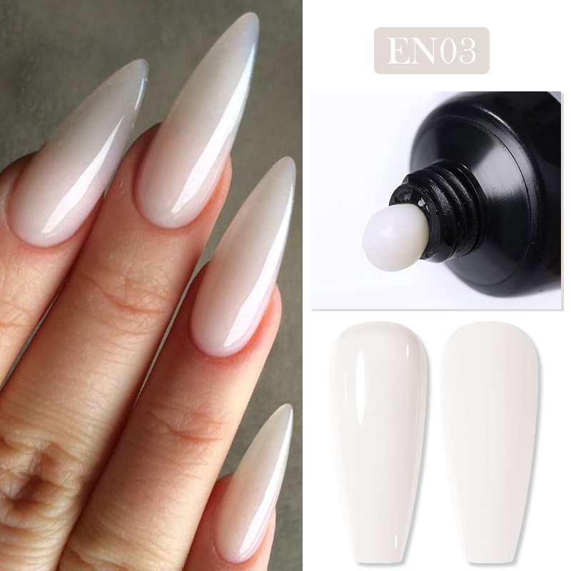 Born Pretty Pro HEMA FREE Poly Gel 60 ml - EN03 - Milky White