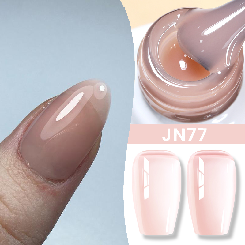 Born Pretty UV/LED gél lakk 10 ml - Jelly Nude Series - JN77