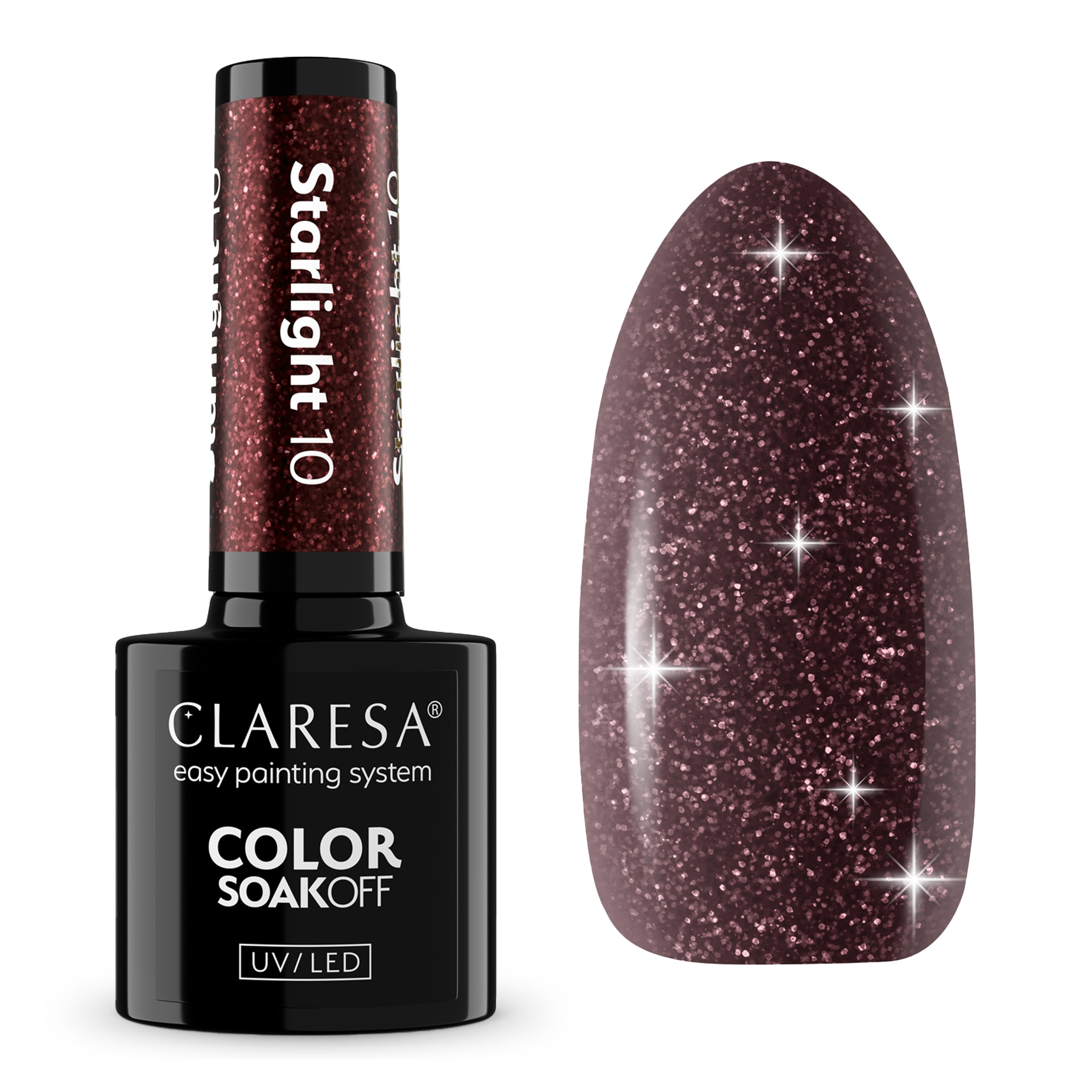 CLARESA UV/LED gél lakk 5g - STARLIGHT 10