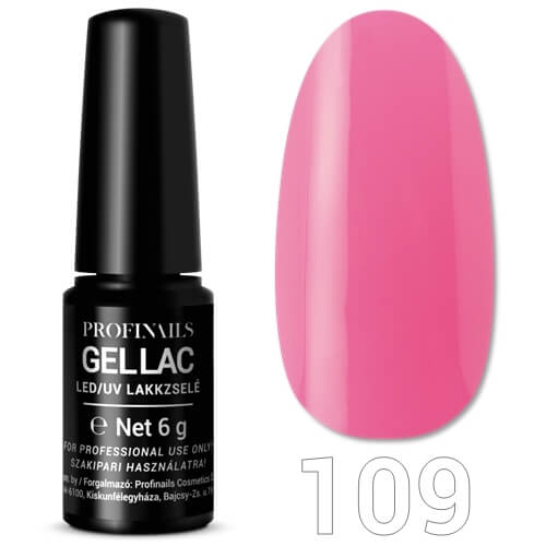 Profinails Gel Lac LED/UV lakkzselé 6gr No.109