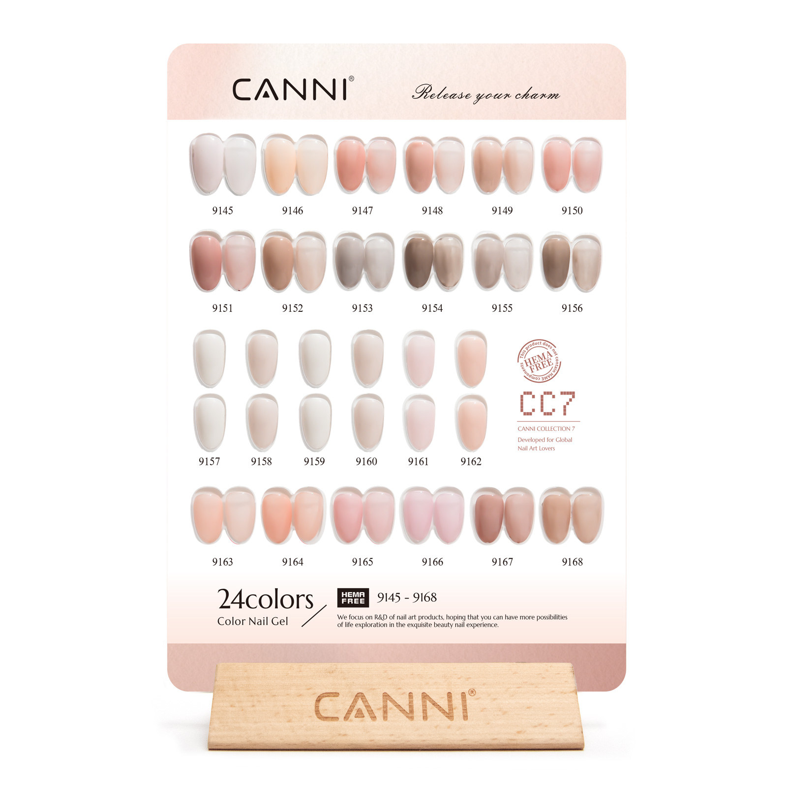 CANNI CC7 SZÍNPALETTA