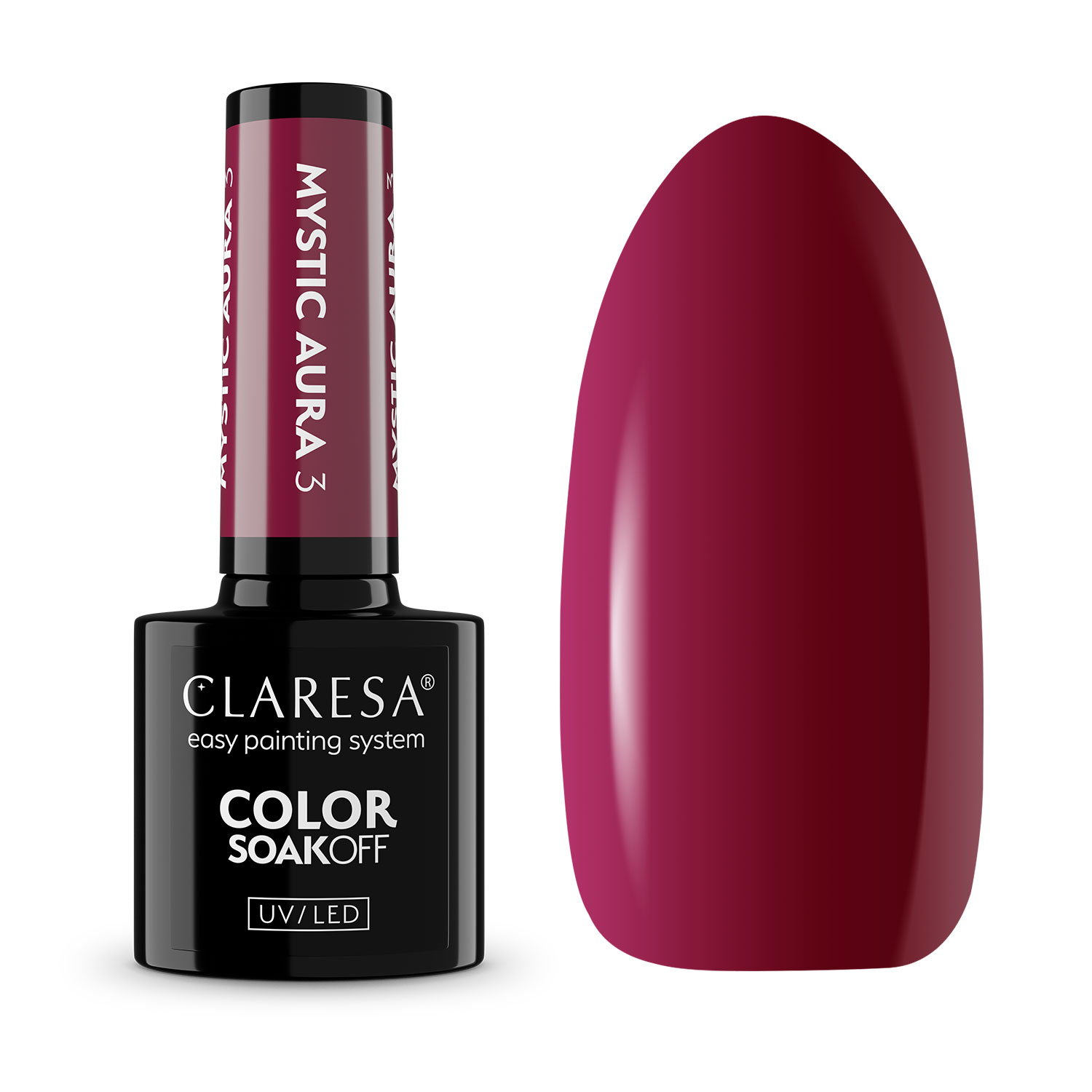 CLARESA UV/LED gél lakk 5g - Mystic Aura 3