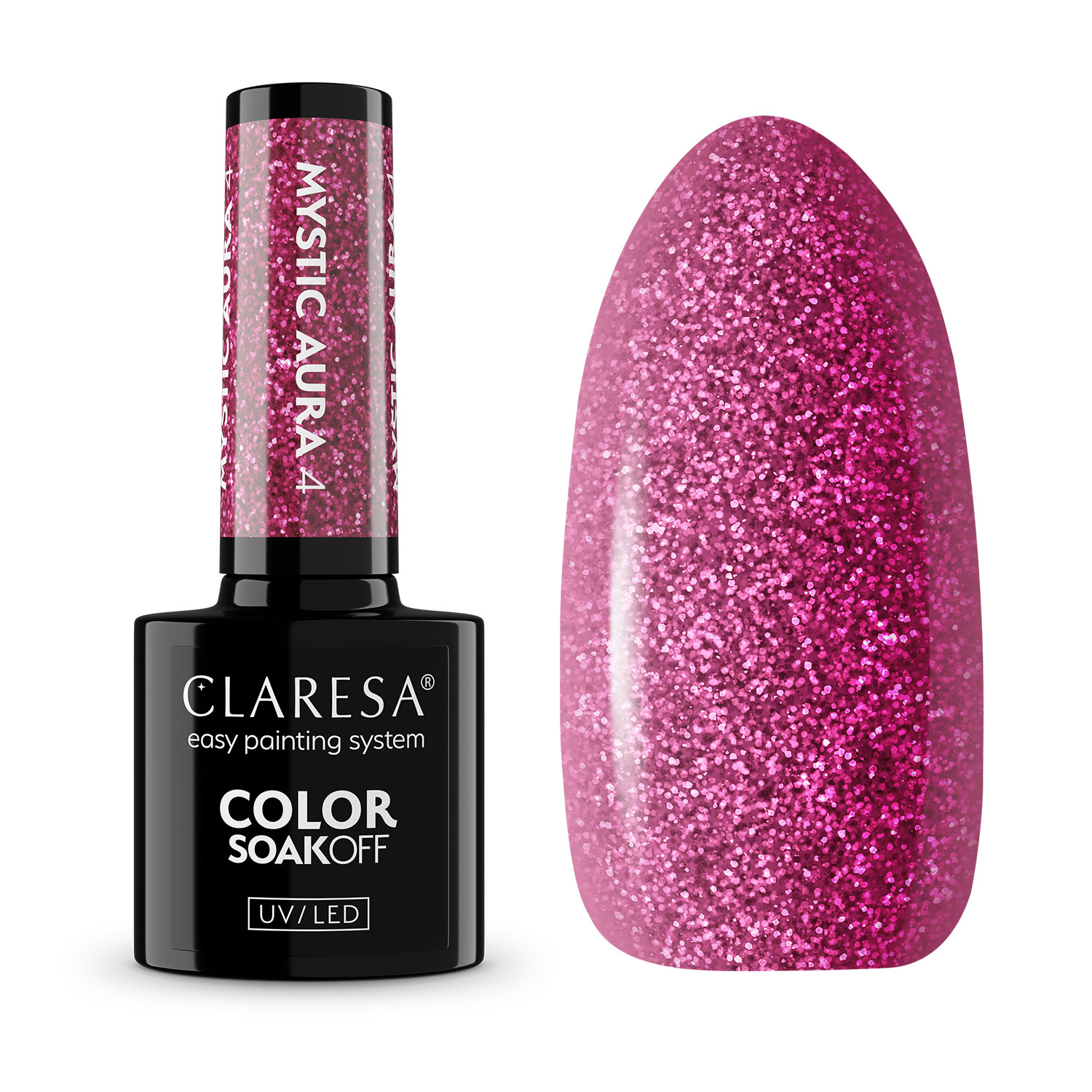CLARESA UV/LED gél lakk 5g - Mystic Aura 4
