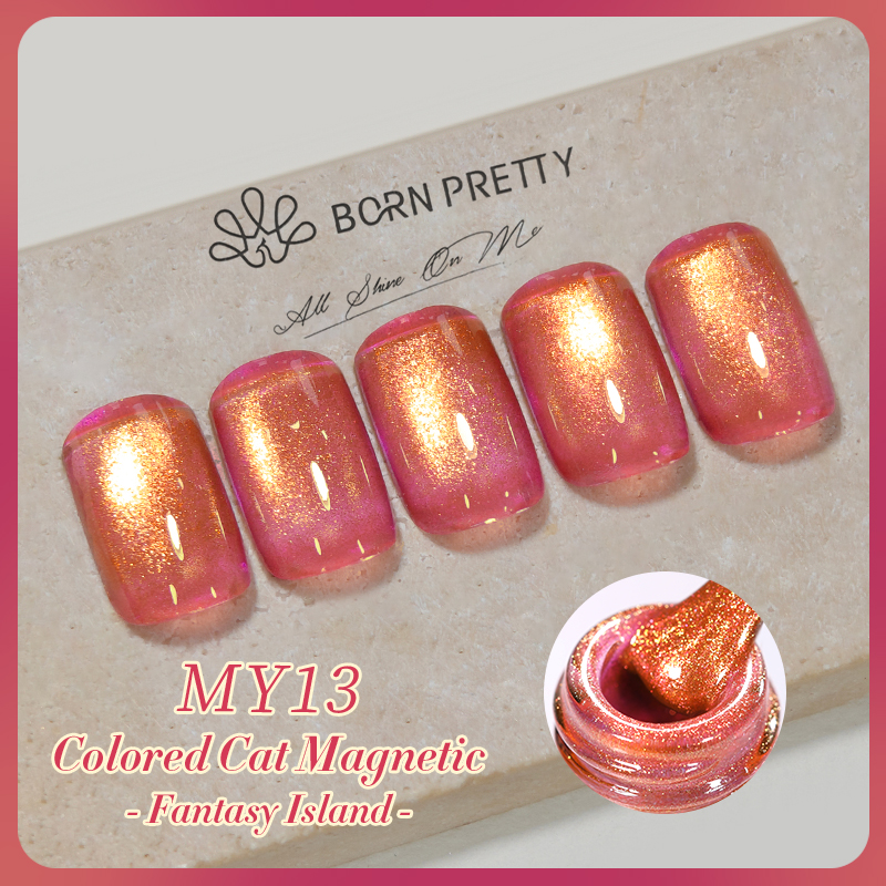 Born Pretty Cat Magnetic UV/LED gél lakk 10 ml - MY13 - Fantasy Island 