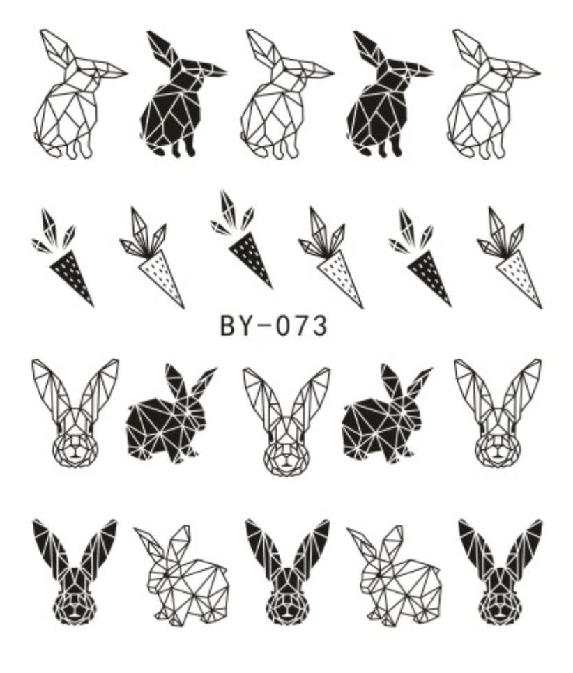 Köröm matrica No.BY073-10