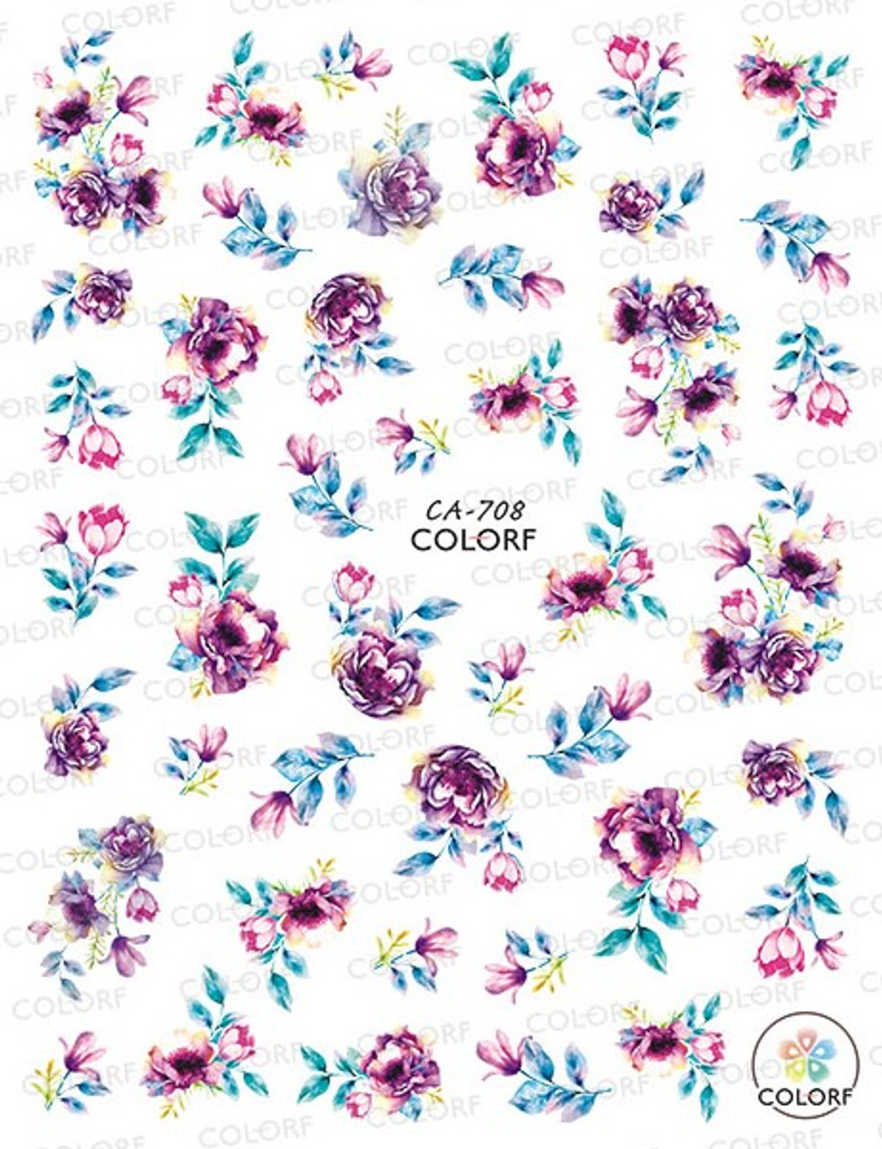 Köröm matrica 3D-s No.CA708