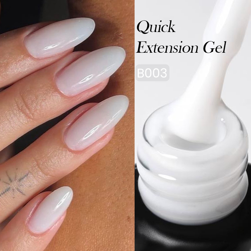 Born Pretty Pro HEMA FREE Quick Building Gel 15 ml - B003 - Fehér