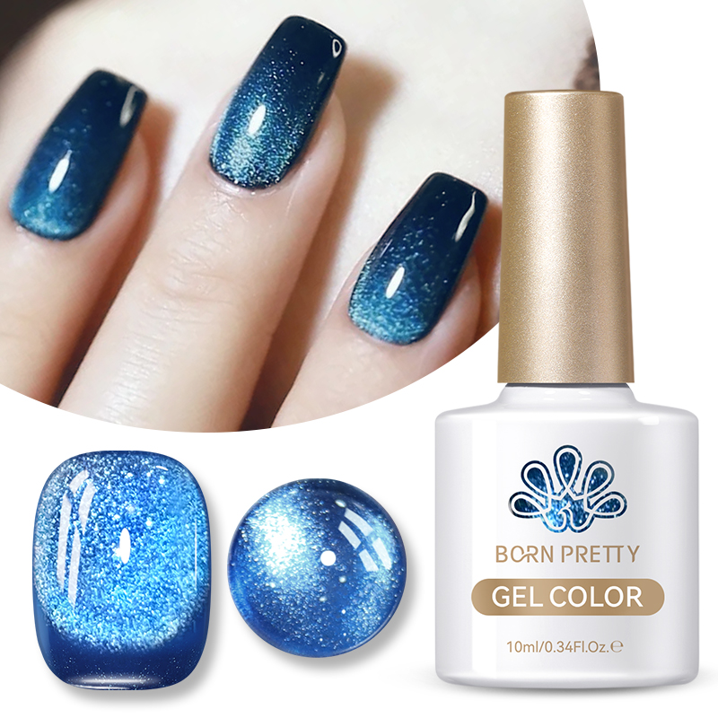 Born Pretty Cat Magnetic UV/LED gél lakk 10 ml - MY38