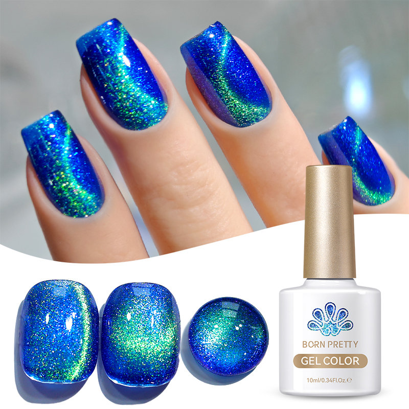 Born Pretty Cat Magnetic UV/LED gél lakk 10 ml - MY44