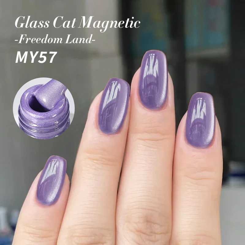 Born Pretty Cat Magnetic UV/LED gél lakk 10 ml - MY57 - Freedom Land