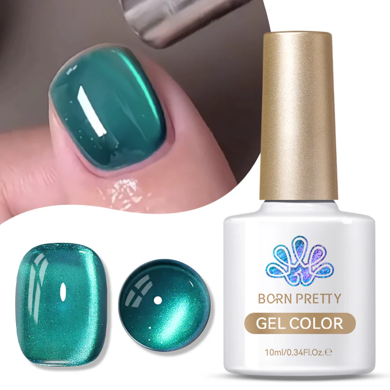 Born Pretty Cat Magnetic UV/LED gél lakk 10 ml - MY25 - Dreamy Sea