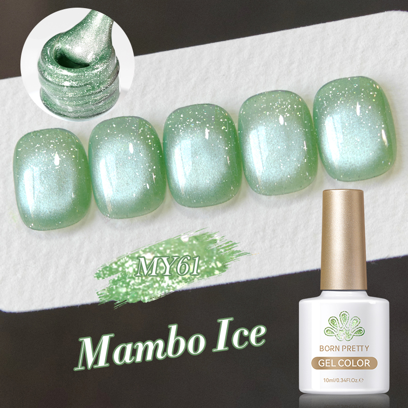 Born Pretty Cat Magnetic UV/LED gél lakk 10 ml - MY61 - Mambo Ice