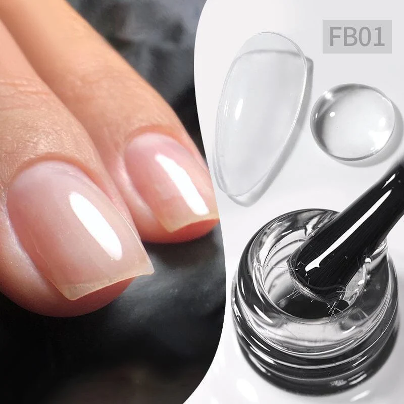 Born Pretty - Fiber Base Gel 10 ml - FB01 Clear