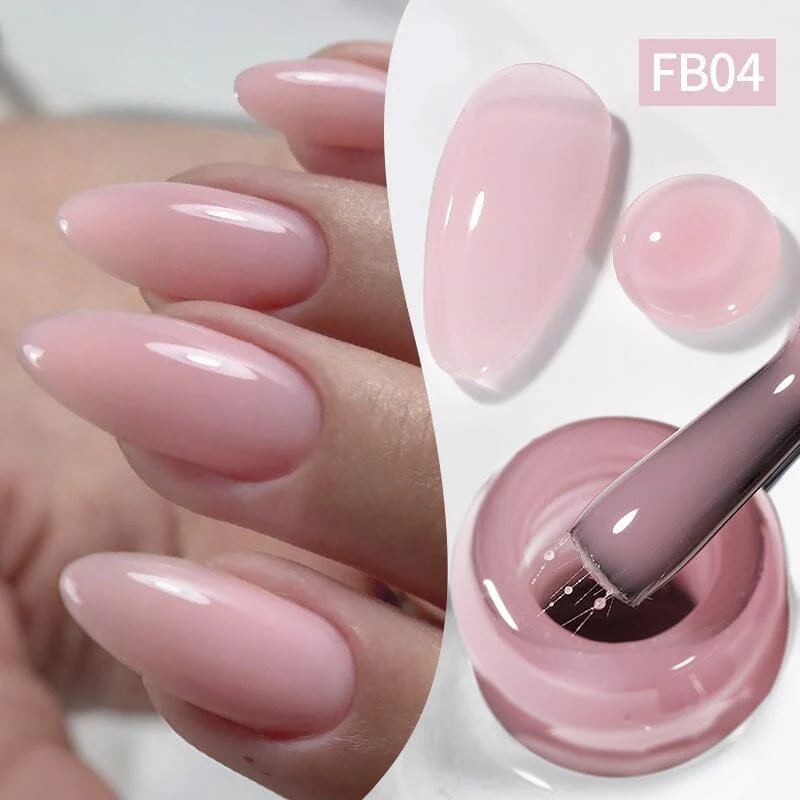 Born Pretty - Fiber Base Gel 10 ml - FB04 Light Pink