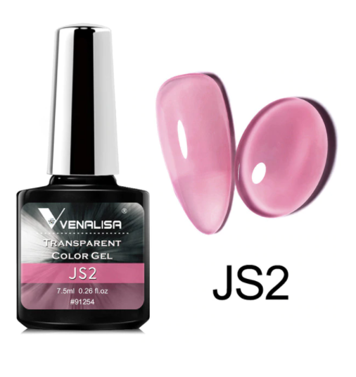 Venalisa Transparent UV/LED Gél Lakk 7.5 ml (átlátszós) - JS02