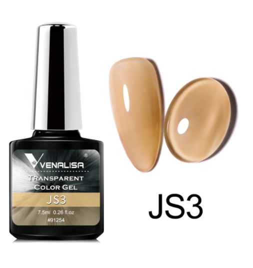 Venalisa Transparent UV/LED Gél Lakk 7.5 ml (átlátszós) - JS03