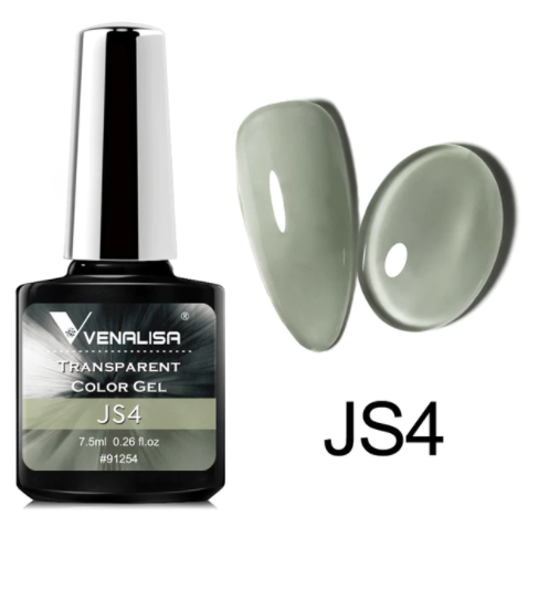 Venalisa Transparent UV/LED Gél Lakk 7.5 ml (átlátszós) - JS04