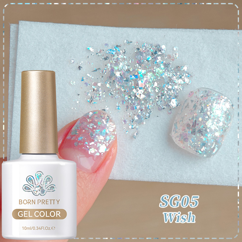 Born Pretty UV/LED gél lakk 10 ml - SG05 - Wish