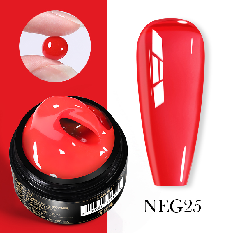 Born Pretty  Pro fixálásmentes gyurmazselé 15 ml -  NEG25 - Áttetsző