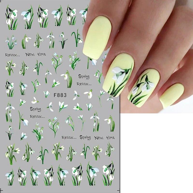 Köröm matrica 3D-s No.F883-115