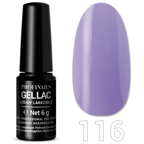 Profinails Gel Lac LED/UV lakkzselé 6gr No.116