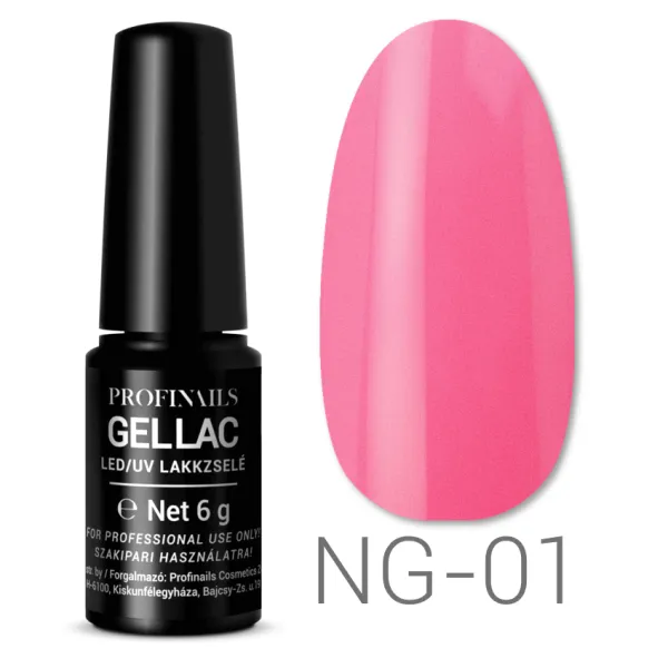 Profinails Gel Lac LED/UV lakkzselé 6gr Neon Glowing Collection No.NG-01