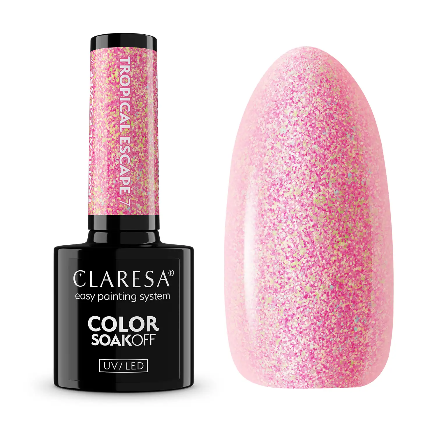 CLARESA UV/LED gél lakk 5g - Tropical Escape 7