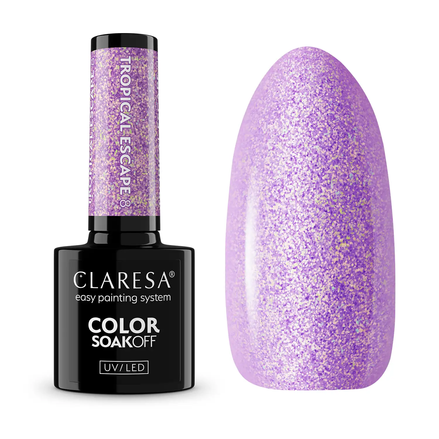 CLARESA UV/LED gél lakk 5g - Tropical Escape 8