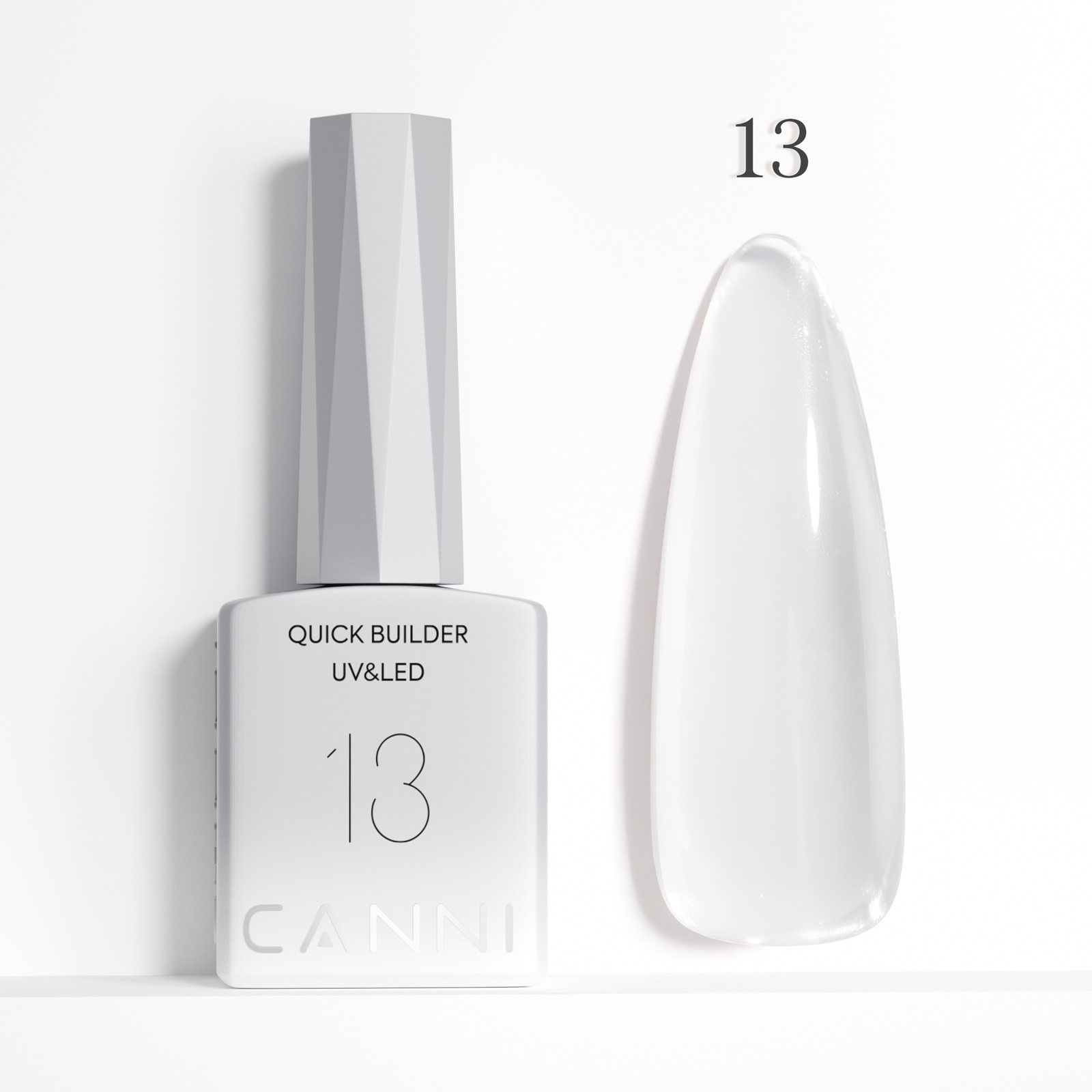 CANNI HEMA FREE Quick Builder Gel - 9 ml - No.13