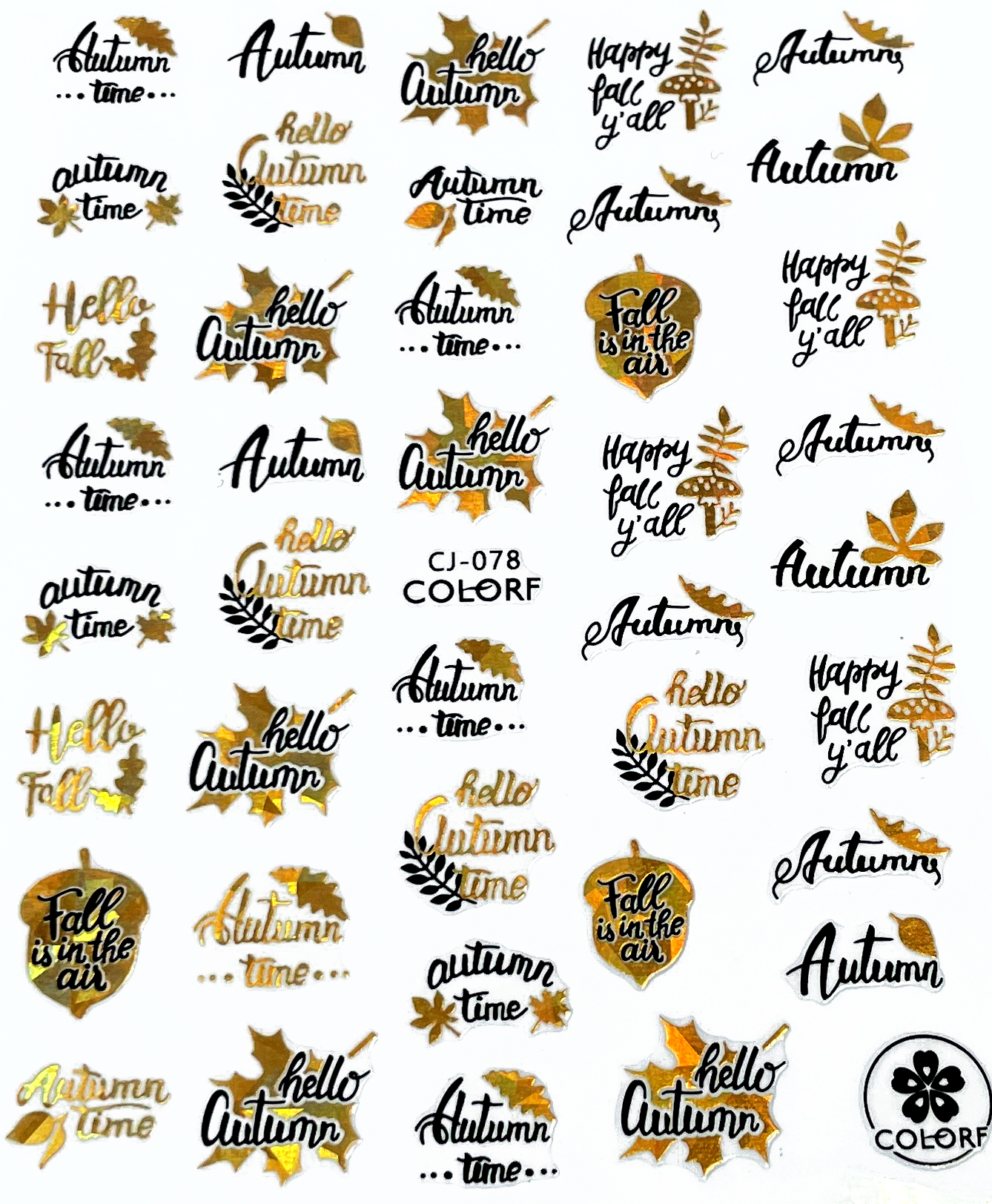 Köröm matrica 3D-s No.CJ078 -82