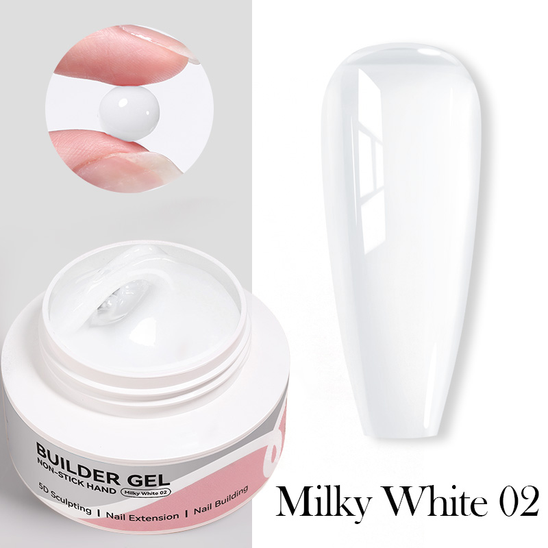 Born Pretty gyurmazselé 60 g - No.02 - Milky White