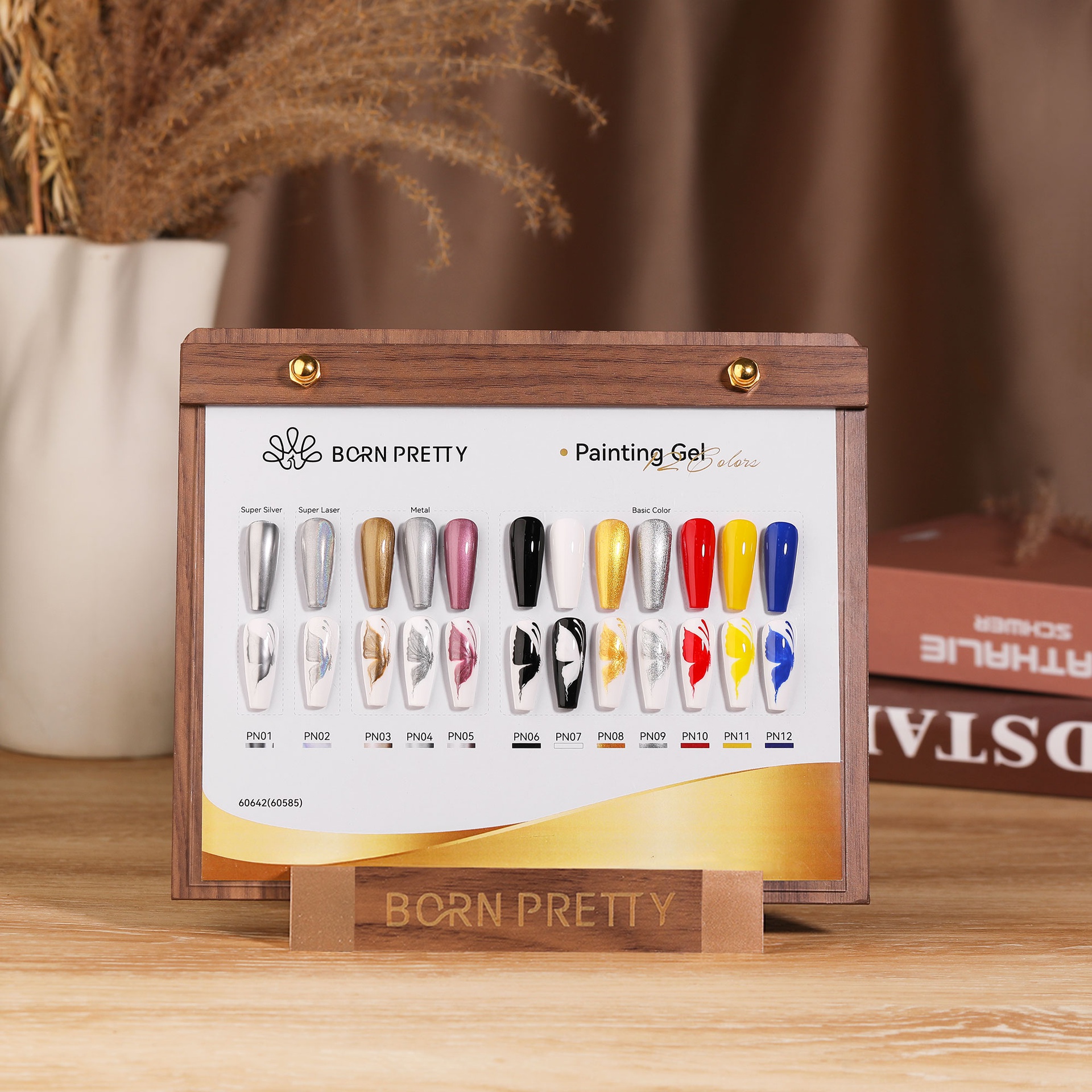 Born Pretty PRO paletta - Painting Gel - festőzselé