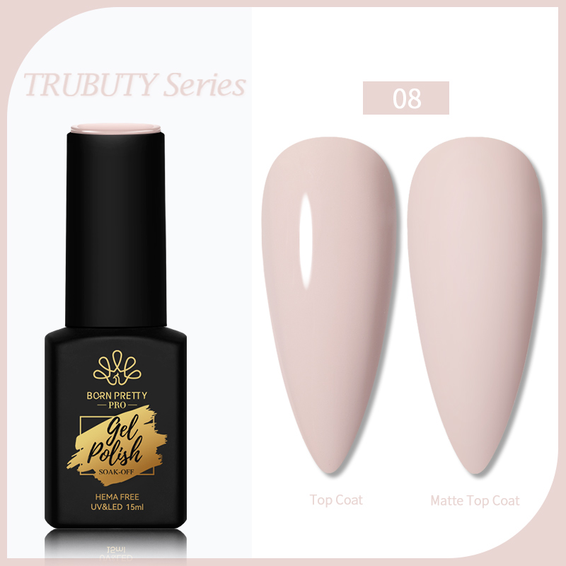 Born Pretty Trubuty UV/LED HEMA FREE gél lakk 15 ml - No.008