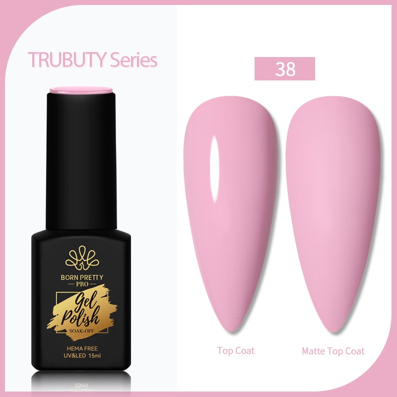 Born Pretty Trubuty UV/LED HEMA FREE gél lakk 15 ml - No.038