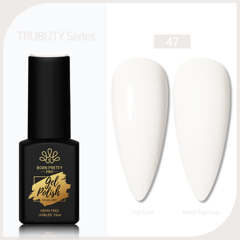 Born Pretty Trubuty UV/LED HEMA FREE gél lakk 15 ml - No.047