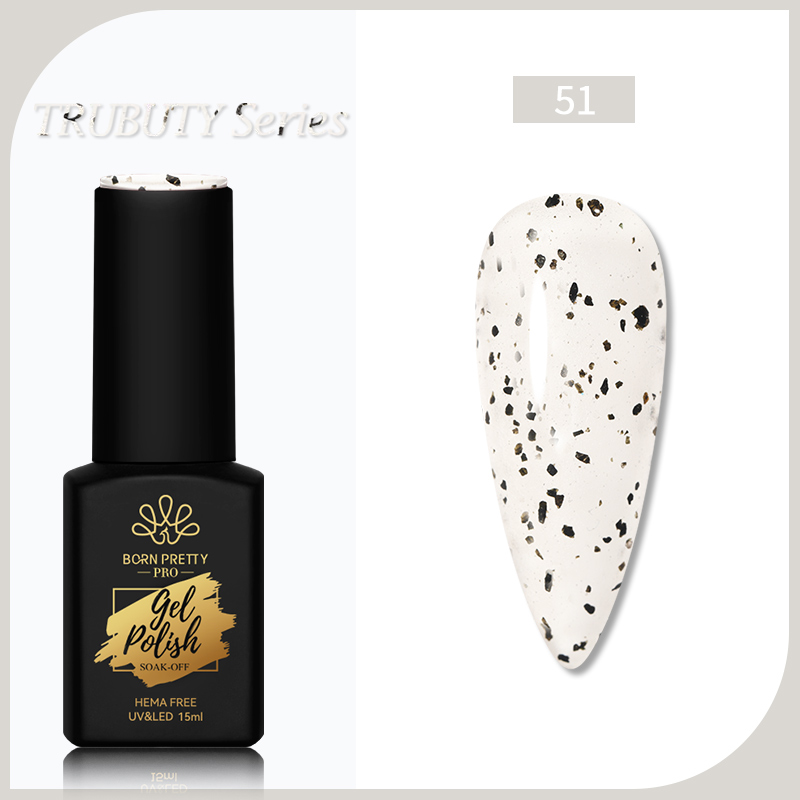 Born Pretty Trubuty UV/LED HEMA FREE gél lakk 15 ml - No.051