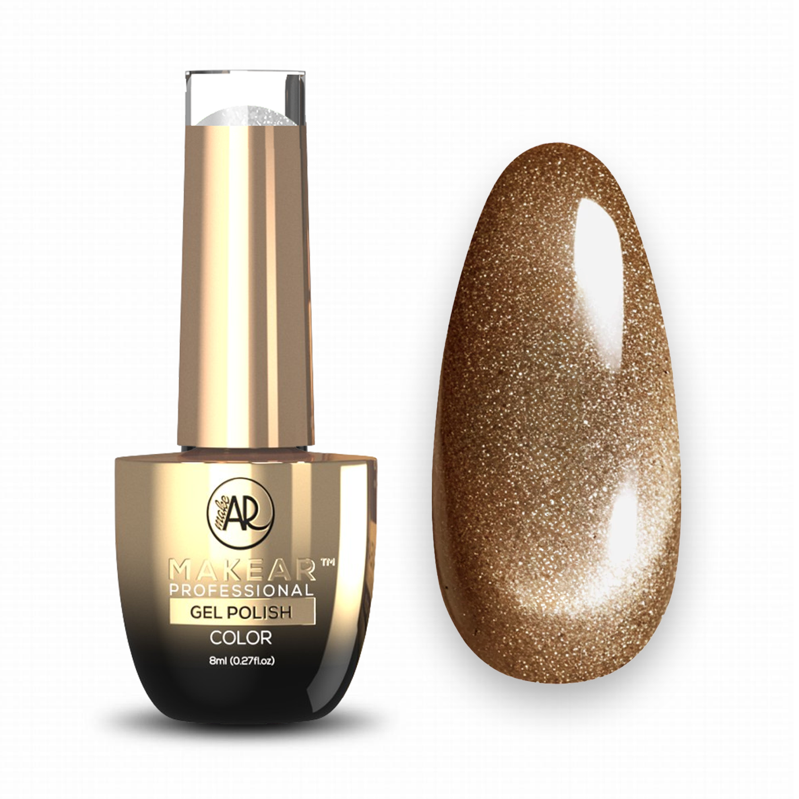 MAKEAR Cat Eye Gel Polish 8ml - HEMA-FREE - No.SC02