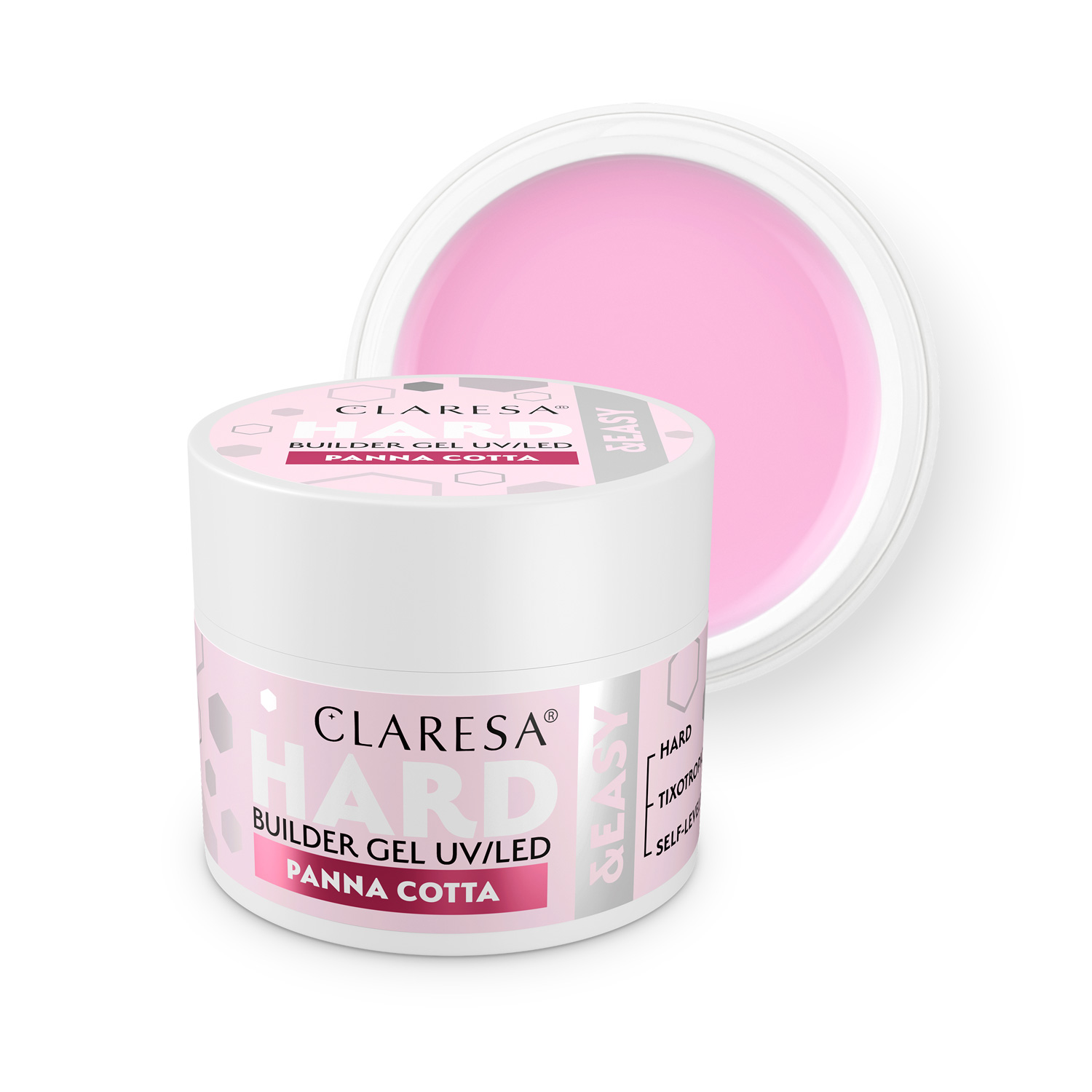 CLARESA Hard&Easy Builder Gél 45g - Panna Cotta