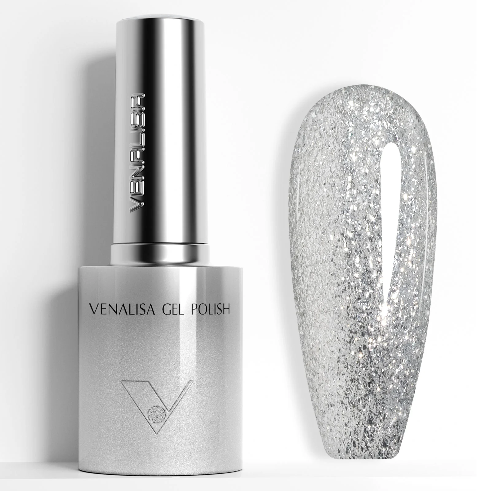 Venalisa UV/LED Gél Lakk 10 ml No.5611 - Glitter Gel