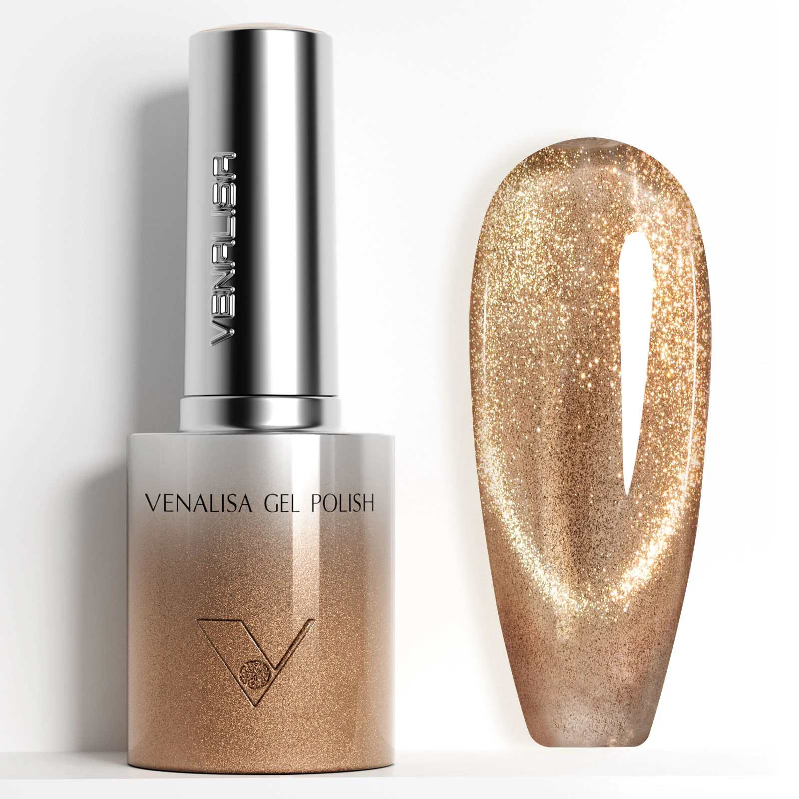 Venalisa UV/LED Gél Lakk 10 ml No.5640 - Cat Eye Gel