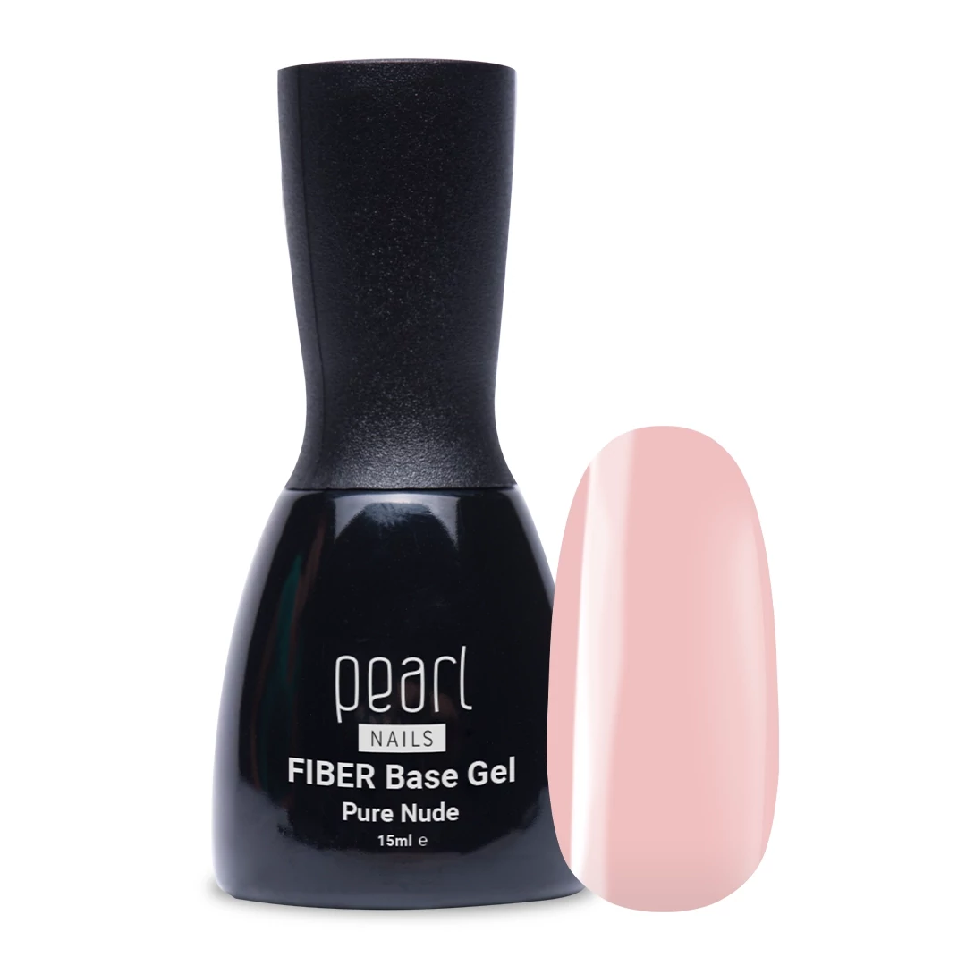 Pearl Nails Fiber Base Gel 15ml - Pure Nude
