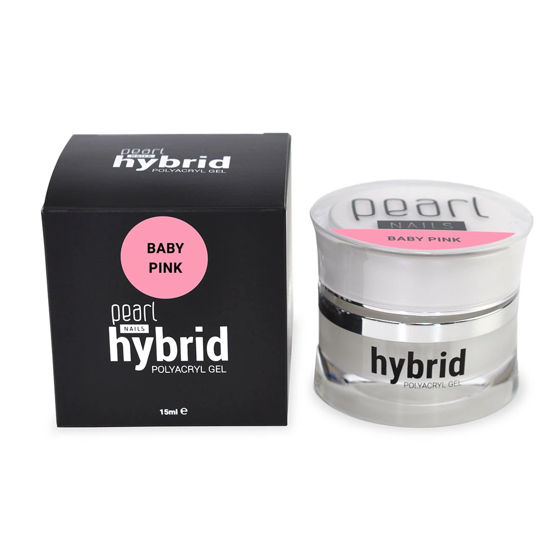 Pearl Nails Hybrid PolyAcryl Gel 15ml - Baby Pink