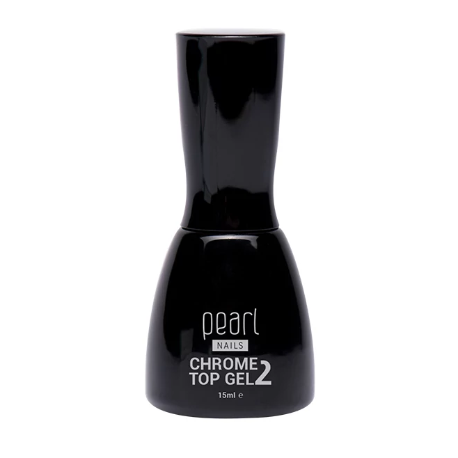 Pearl Nails Chrome 2 Top Gel 15 ml - fixálásmentes fényzselé