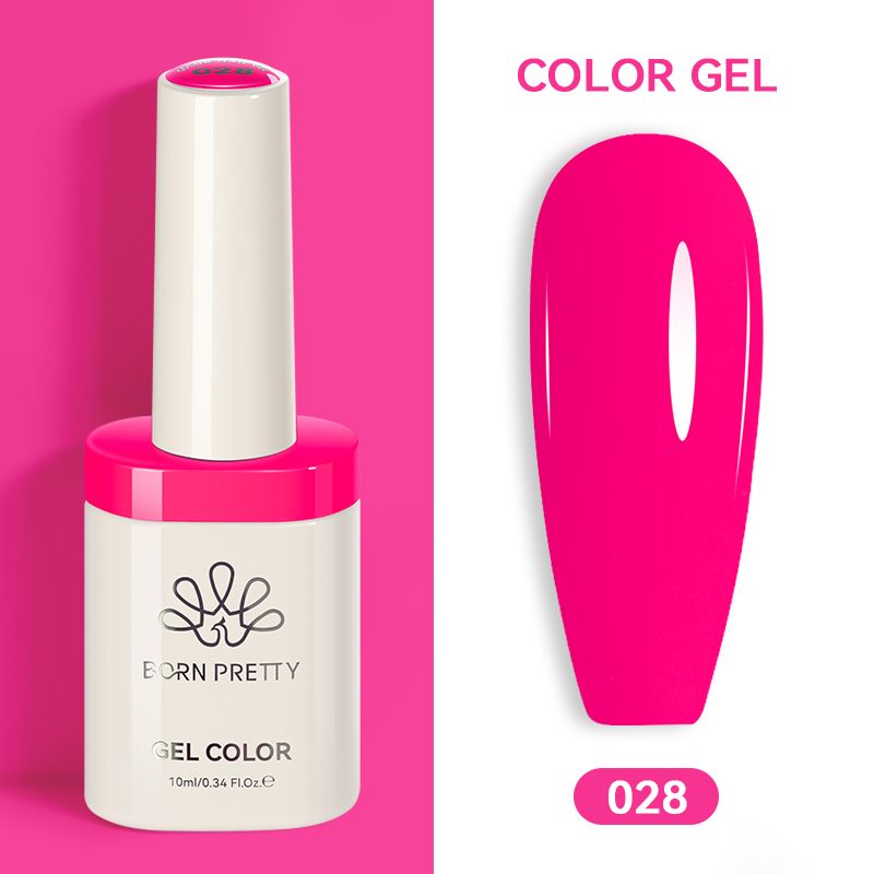 Born Pretty TERRA UV/LED gél lakk 10 ml - No.028 - Hema-Free