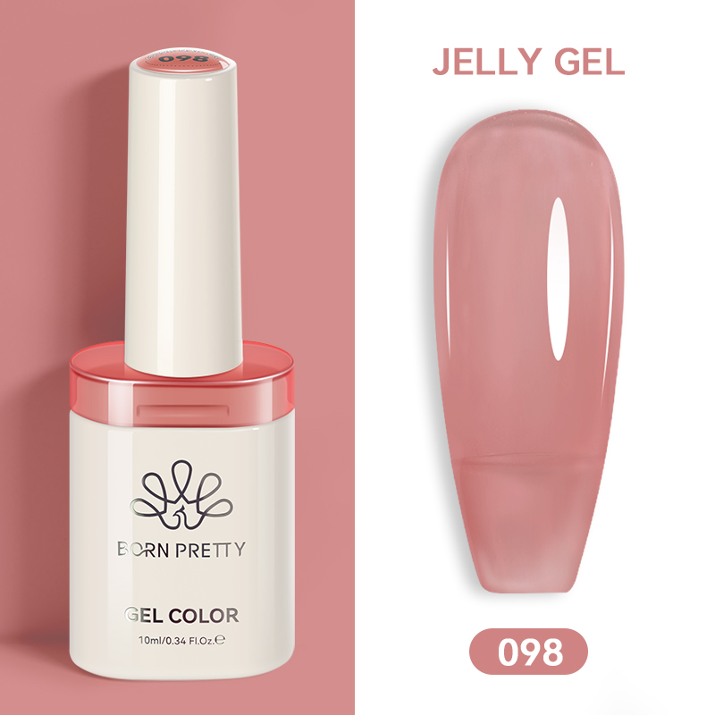 Born Pretty TERRA UV/LED gél lakk 10 ml - No.098 - Hema-Free