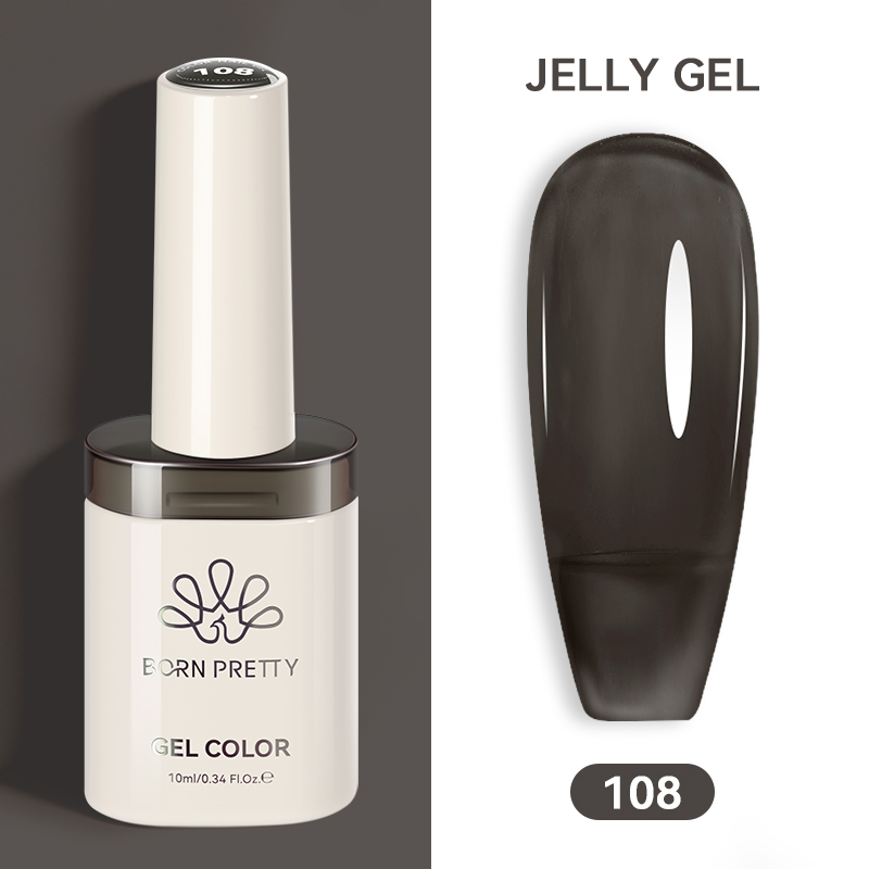 Born Pretty TERRA UV/LED gél lakk 10 ml - No.108 - Hema-Free