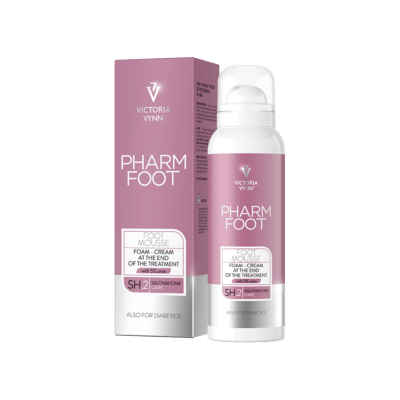Victoria Vynn - Pharm Foot - Urea Line - Foot Mousse - Lágyító krémhab 5% urea tartalommal 105ml